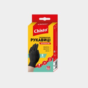 Перчатки нитриловые одноразовые Chisto | Перчатки нитриловые Чисто размер S